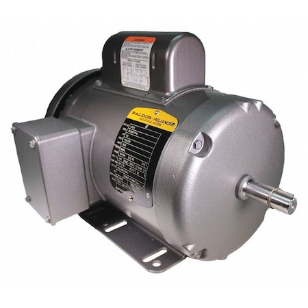 Baldor-Reliance Capacitor-Start/Run General Purpose Motor, 1 1/2 hp HP, 115/230V AC Voltage, 56H Frame L3513