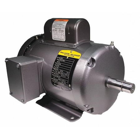 Baldor-Reliance Capacitor-Start/Run General Purpose Motor, 1 1/2 hp HP, 115/230V AC Voltage, 143T Frame L3513T