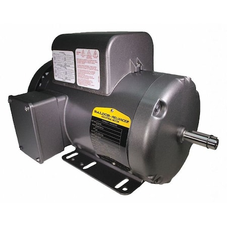 Baldor-Reliance Capacitor-Start/Run General Purpose Motor, 1 1/2 hp HP, 115/208-230V AC Voltage, 56H Frame L3514M