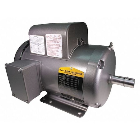 Baldor-Reliance Capacitor-Start/Run General Purpose Motor, 1 1/2 hp HP, 115/208-230V AC Voltage, 145T Frame L3514TM