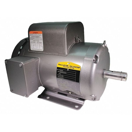 Baldor-Reliance Capacitor-Start/Run General Purpose Motor, 2 hp HP, 115/230V AC Voltage, 145T Frame L3516T