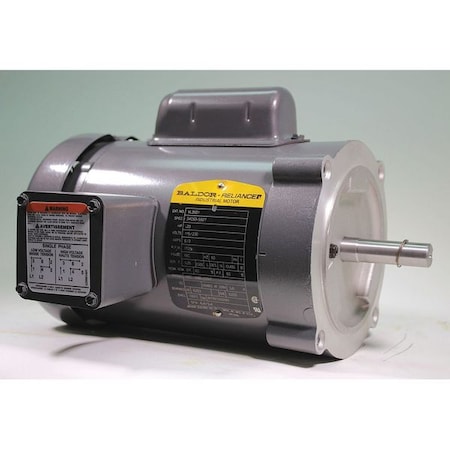 Baldor-Reliance Capacitor-Start/Run General Purpose Motor, 1/3 hp HP, 115/230V AC Voltage, 56C Frame VL3501