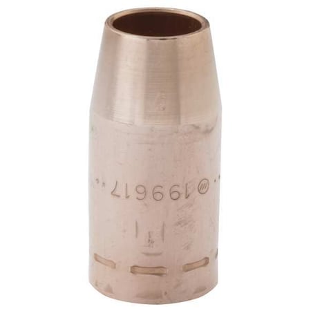 Miller Electric Nozzle, Straight, Orifice, 3/4 199617