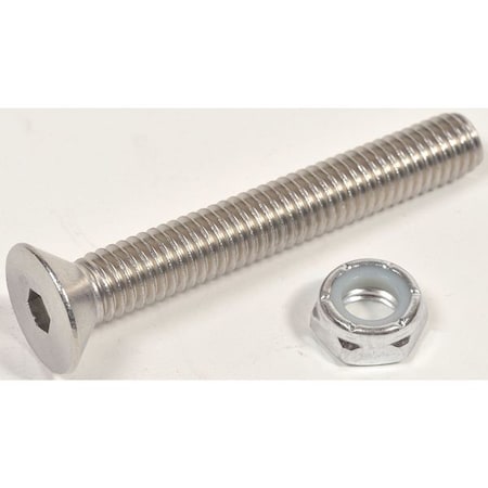 Collins Rail End Bolt and Nut for Aluminum Rails CR-REAB