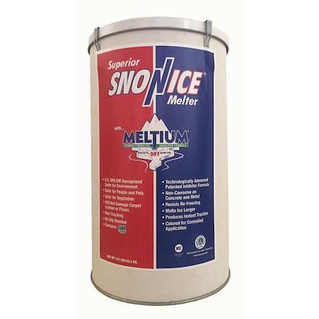 Superior Sno N Ice Melt 100 lb. Drum, Pallet SU100DR-PAL