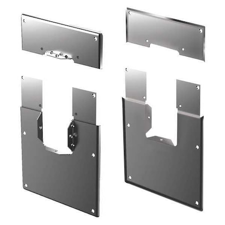 Sti Ezpath Series 33 - Retro Fit Plate, Steel, Galvanized Finish, Silver EZP133R