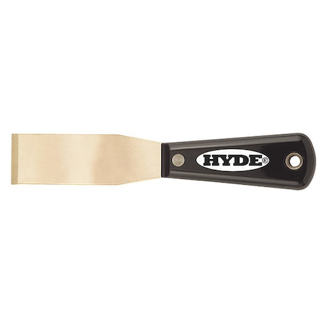 HYDE Putty Knife, Stiff, 1-5/16", Carbon Steel 02215