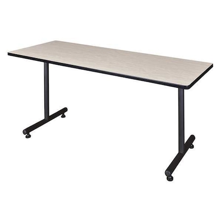 Regency Rectangle Training Table, 60" X 29", Laminated Melamine Top, Maple MKTRCT6024PL