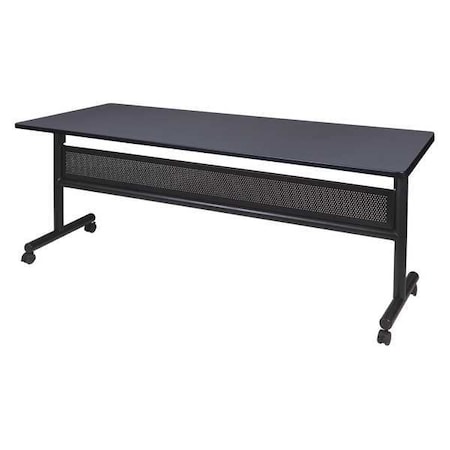 Regency Rectangle Training Table, 72" X 72" X 29", Laminated Melamine Top MKFTM7224GY