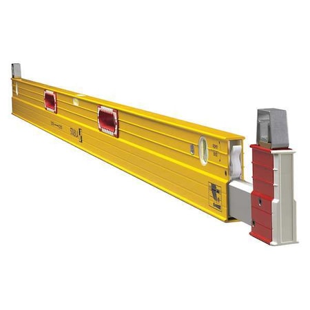 Stabila Plate Level, 7 to 12 ft., Aluminum 35712