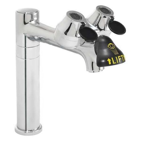 Speakman Eyewash/Faucet Combination, Faucet Mount, Counter Mounted, 10.0 H., 4.5 W SEF-2001-8