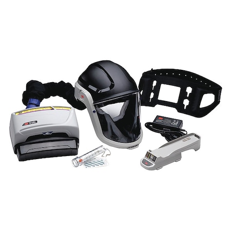 3M PAPR System Kit, Versaflo, Faceshield, Belt-Mount, Strap, Universal TR-600-HIK