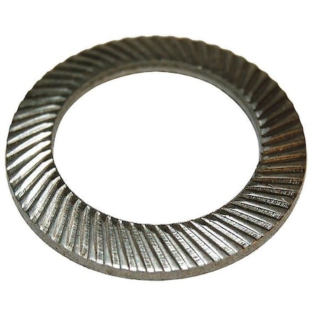Zoro Select Disc Spring, Carbon Steel, 0.945 in., PK50 MS 16