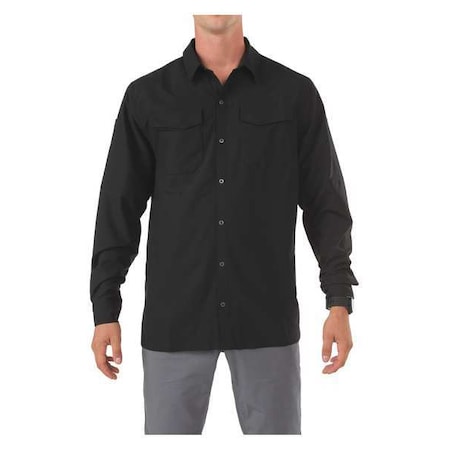 5.11 Freedom Flex Woven Shirt, Black, M 72417