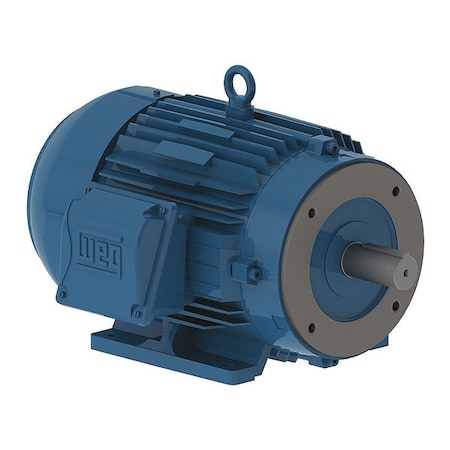 Weg Three-Phase General Purpose Motor, 15 HP, 213/5TC Frame, 208-230/460V Voltage 01536ET3E215TC-W22