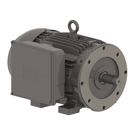 Weg 5 Hp, 460V, Single Phase Motor 00518ES1E184TC