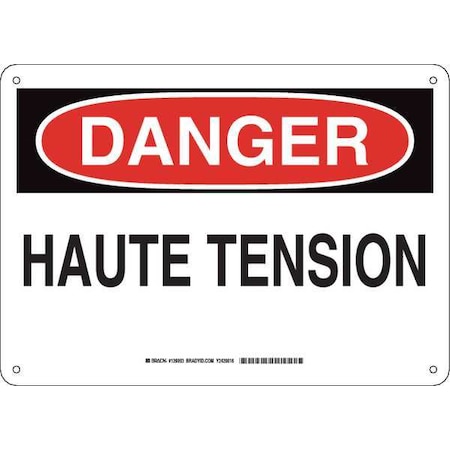 Brady Danger Sign, 10X14, 126993 126993