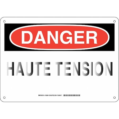 Brady Danger Sign, 10X14, 126994 126994