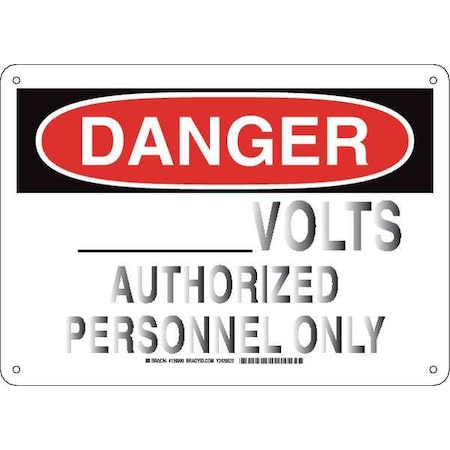 Brady Danger Sign, 10X14, 126999 126999