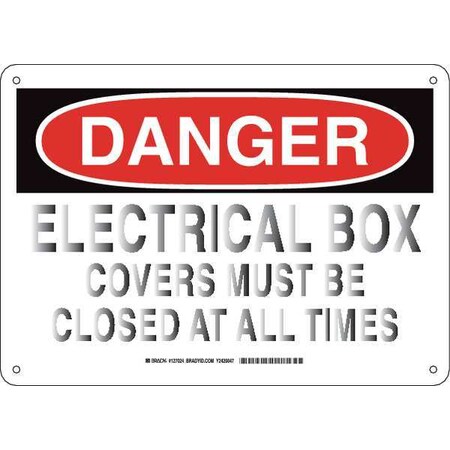 Brady Danger Sign, 10X14, 127024 127024