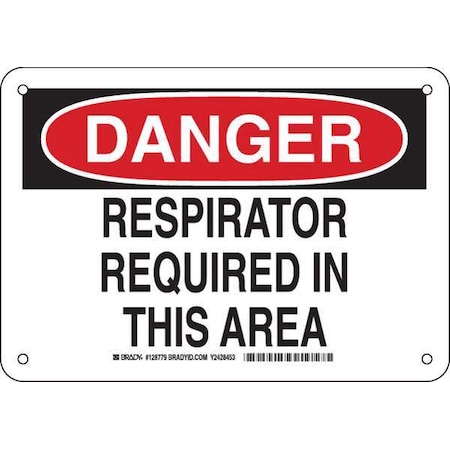 Brady Danger Sign 7X10, 128779 128779