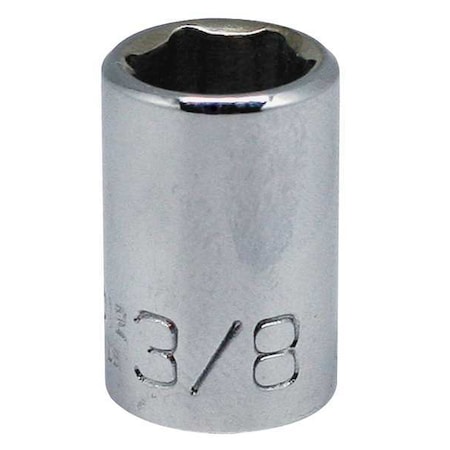 Wheeler-Rex Replacement Socket, 1/4 Dr x 3/8 in 6 pt 275818
