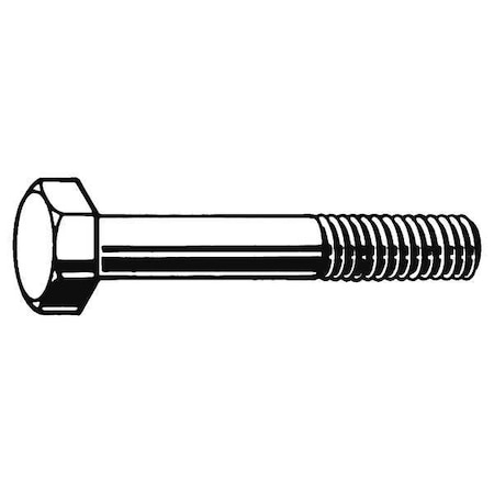 Zoro Select Class 10.9, M16-2.00 Structural Bolt, Hot Dipped Galvanized Steel, 60 mm L, 50 PK M04210.160.0060