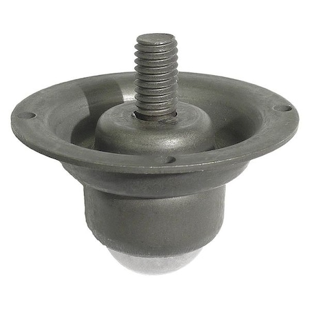 Ashland Conveyor Ball Transfer, Flng/Stud, 1In Ball Dia BT FS 3/8-16 1DIA 150 CS/CS