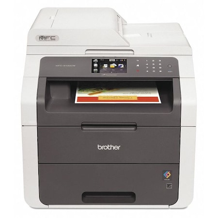 Brother All-In1 Prntr, 19 ppm, 16-1/8inHx16-1/8inW BRTMFC9130CW