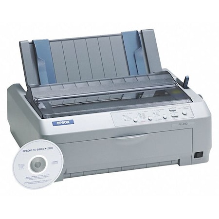Epson Dot Matrix Printer, Blk/Wht, 10-39/64inH EPSC11C524001