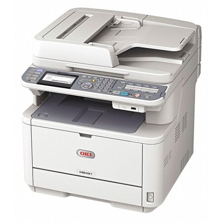 Oki All-In-One Printer, 42 ppm, 17-11/16inH OKI62438801