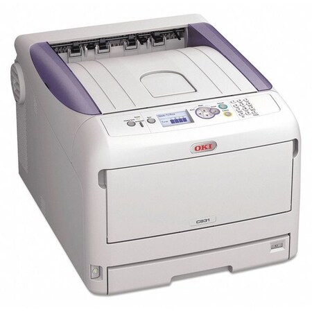 Oki Laser Printer, Color, 400 Paper Tray OKI62441001