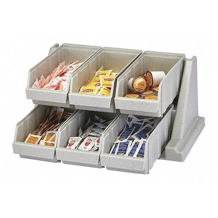 Cambro Organizer 1 Rack With 6 Bins EA6RS6480
