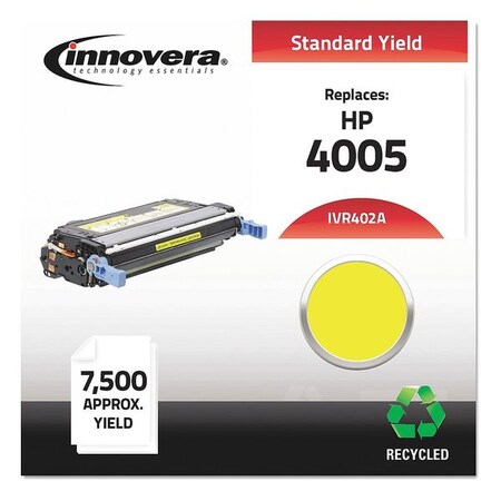 Innovera Toner Cartridge, Yellow, HP, Max. Page 7500 IVR402A