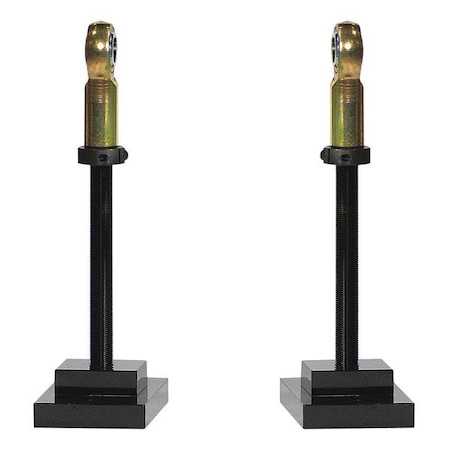 Burrell Scientific Pillar Support Blocks, Aluminum, 3/4in.dia 075-779-51-00