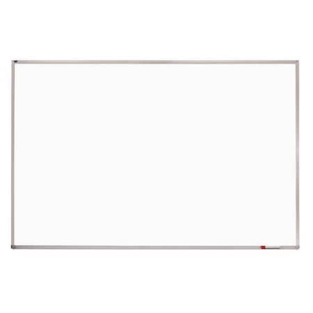 Quartet Whiteboard, 4ft.x8ft., Aluminum, 48", 96", White EMA408