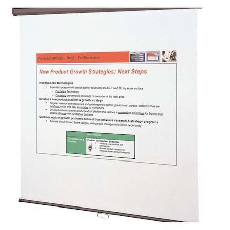 Acco 12 Wide 69 Format Projector Screen 696S