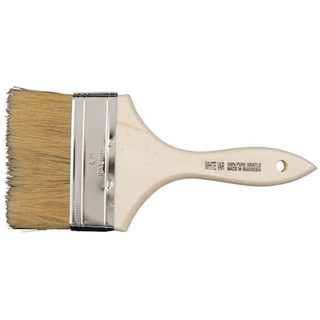 Premier 4" Chip Soft, Hog Hair Bristle, Paint Brush, Wood Handle WV40