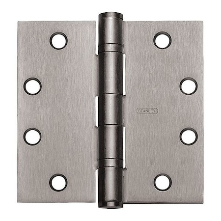 Best Door and Butt Hinge, Steel, Full Mortise Mounting, 1 13/16 in Leaf W x 4 1/2 in Leaf H FBB179 4 5X4 5 DOOR HINGE 26D  STL