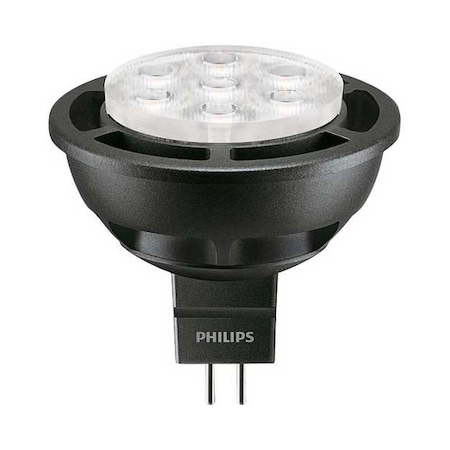 Anmeldelse ansøge Identitet PHILIPS LED Lamp,MR16,6.5W,2700K,35deg.,GU5.3 (6.5MR16/F35/2700-2200 DIM  12V) | Zoro