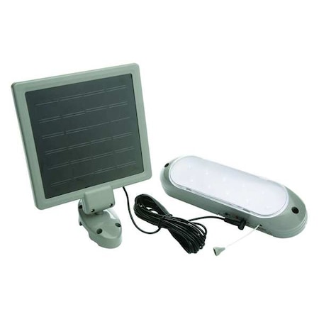 Designers Edge LEDSecurityLight-Solar, Blk, 45.6 lm, 6500K L949