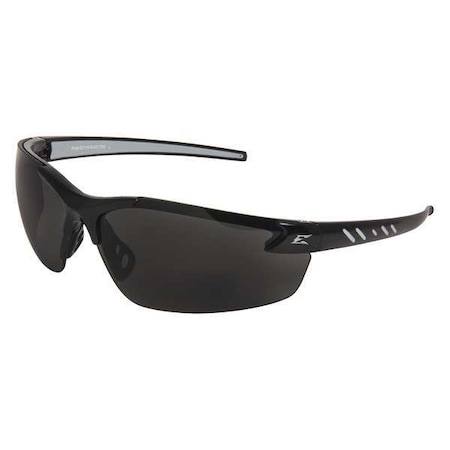 Edge Eyewear Zorge G2 Vapor Shield, Safety Glasses, Anti-Fog, Anti-Static & Anti-Scratch, Gray Lens, Black Frame DZ116VS-G2