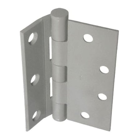 Best Door and Butt Hinge, Steel, Half Mortise Mounting, 2 1/16 in Leaf W x 5 in Leaf H, Prime Coat FBB167 4 5 HM DOOR HINGE P  STL