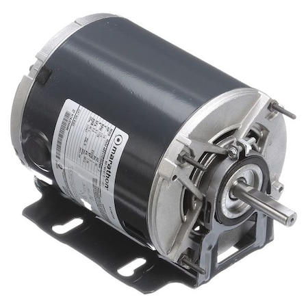Leeson Split-Phase Fan and Blower Motor, 1/4 HP, 48Z Frame, 115V AC Voltage, 1,725 Nameplate RPM 048S17D2054