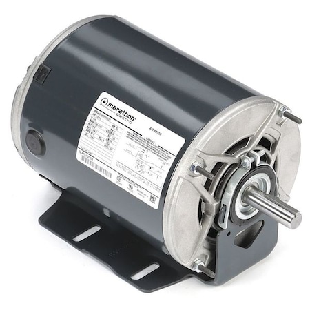 Leeson Split-Phase Fan and Blower Motor, 1/2 to 1/6 HP, 56 Frame, 115V AC Voltage 5KH49PN3026