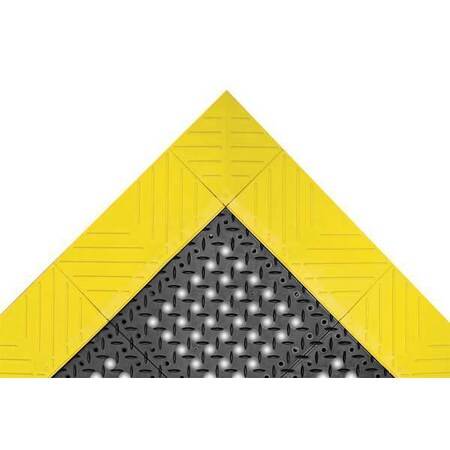 Notrax Ramp Edge, PVC, 12 in Long x 6 in Wide, 1 in Thick, 6 PK ...