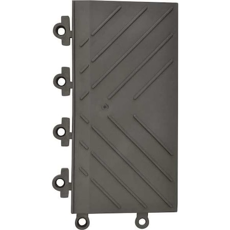 Notrax Ramp Edge, 1 in Thickness, PVC, 6 PK 620MR006BL