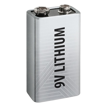 Defibtech Battery, 9V Lithium, 1200 MAH DAC-410