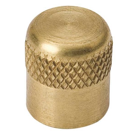 Mueller Industries 1/4" SAE Cap, Brass, 700 psi A 16447