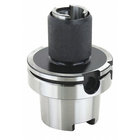 Lyndex-Nikken Rigid Tap Holder CLNT Through, No 1, 3.01inL HSK63A-R0562-3.01C